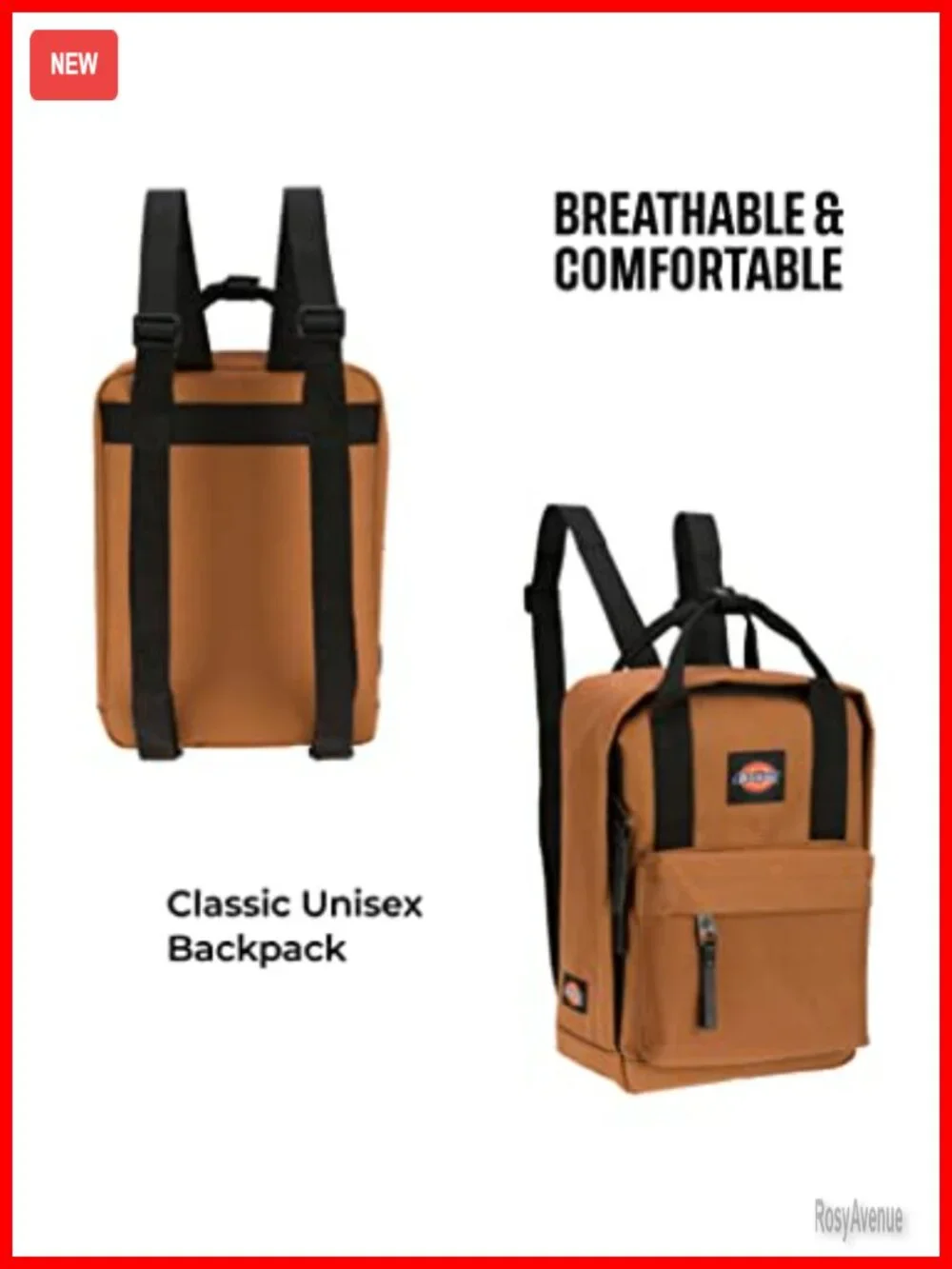 Dickies Mini Backpack Water Resistant Small Travel Daypack